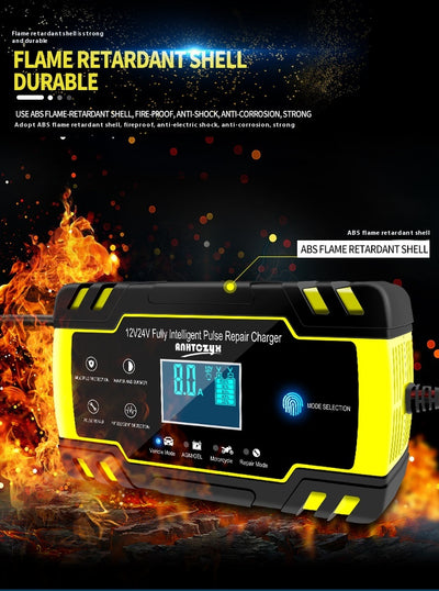 Cargador de Batería para Auto y Moto Inteligente - Image 13