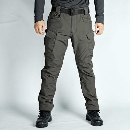 Pantalones Tácticos Invierno Hombre - Forro Polar Impermeables Shark Skin - Image 20