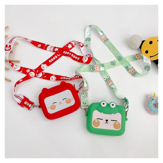 Bolsa Crossbody de Silicona Mini Adorable para Niños - Image 16