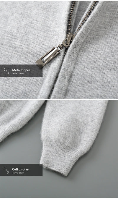 Cardigan Grueso con Capucha y Cierre de Cremallera - Image 22