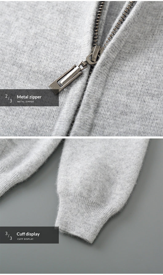 Cardigan Grueso con Capucha y Cierre de Cremallera - Image 22