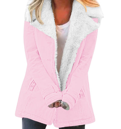Chaqueta Acolchada de Algodón Polar para Mujer - Image 3