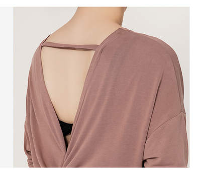 Blusa Yoga Manga Larga para Mujer - Primavera - Image 4