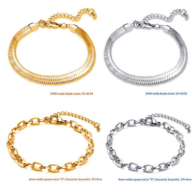 Pulsera de Acero Titanio Minimalista para Hombre - Diseño Retro Artístico - Image 15