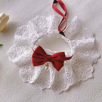 Collar Pañoleta de Encaje para Gatos Todas las Estaciones - Image 7