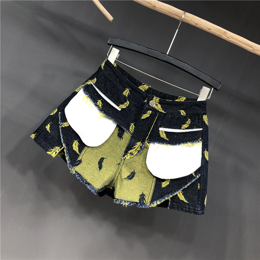 Shorts Vaqueros Ajustados de Cintura Alta para Mujer - Image 10