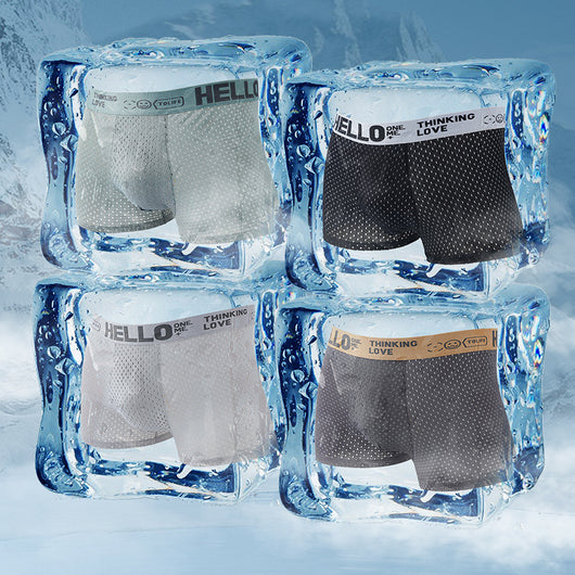 Bóxers de Malla Transpirable Ice Silk - Frescura y Comodidad Total - Image 2