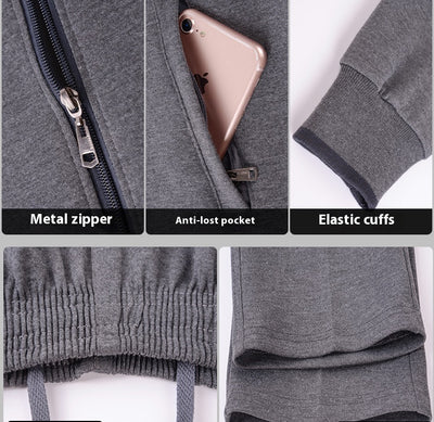 Conjunto Deportivo Holgado para Hombre Otoño Invierno - Sudadera Casual Cómoda - Image 13
