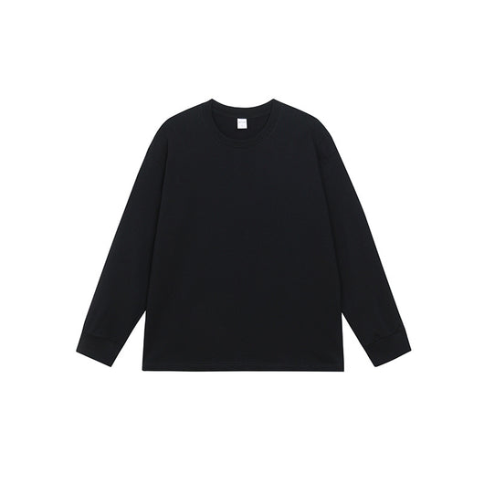 Camiseta Manga Larga Básica de Algodón Puro para Hombre - Image 7