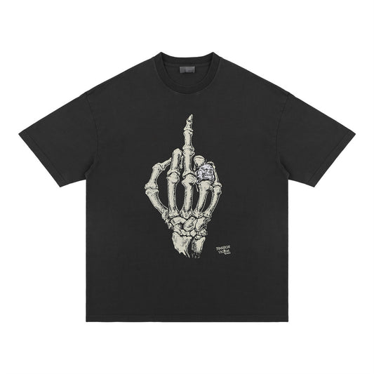 Playera Hombre Calavera Skeleton Estampado Moda