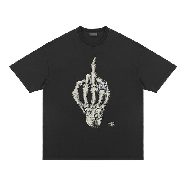 Playera Hombre Calavera Skeleton Estampado Moda