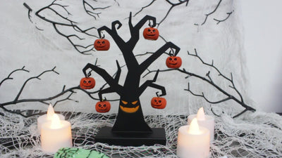 Adorno de Árbol de Calabaza para Decoración de Halloween - Image 7