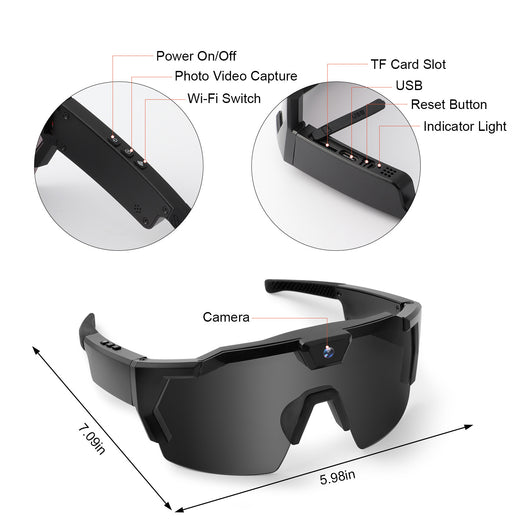 Gafas Inteligentes para Ciclismo con Cámara Integrada - Image 11