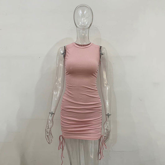 Vestido Chaleco Slim con Bolsa de Cadera - Diseño Minimalista y Elegante - Image 10