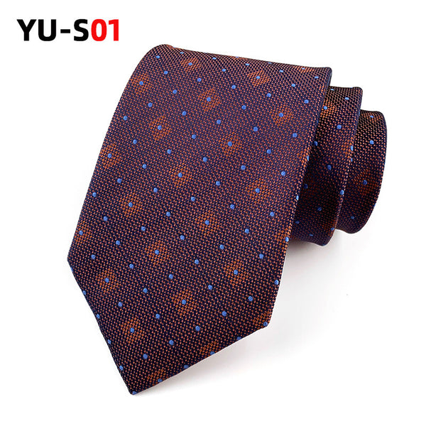 Corbata Floral Retro para Caballero - Estilo Vintage Elegante
