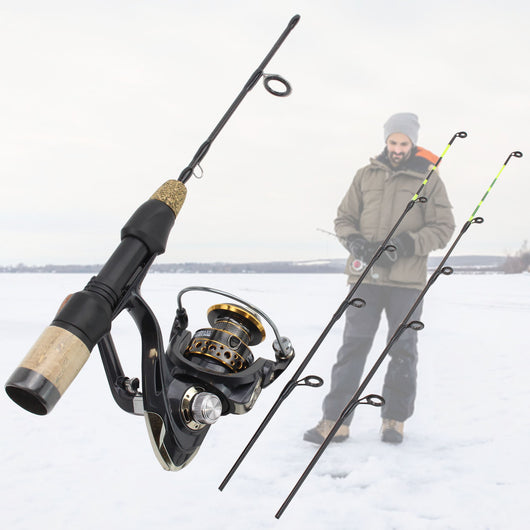 Carrete Giratorio Doble Punta para Pesca en Hielo - Kit Completo - Image 12