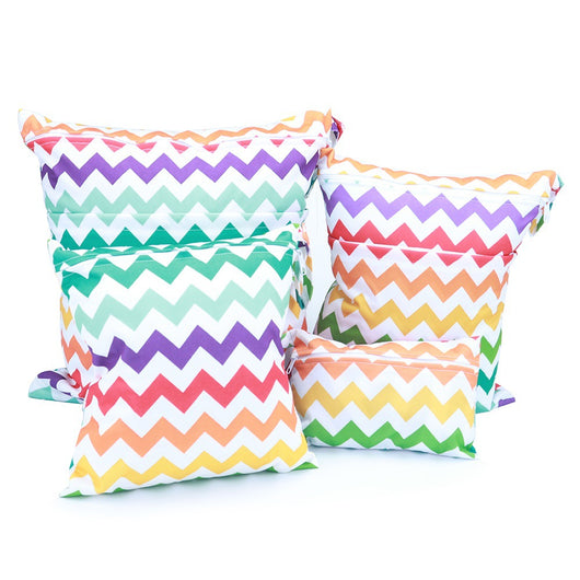 Bolsa Organizadora de Pañales con Estampados Infantiles - Set de 4 Piezas - Image 18