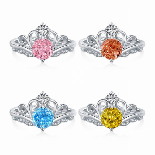 Anillo de Moda con Corona Abierta para Mujer - Image 2