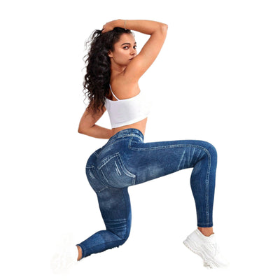 Jeans Deportivos de Alta Elasticidad con Efecto Levantador - Image 5