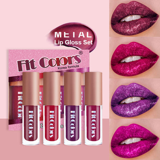 Brillo Labial Diamante Perlado con Acabado Metálico Antiaderente - Image 9