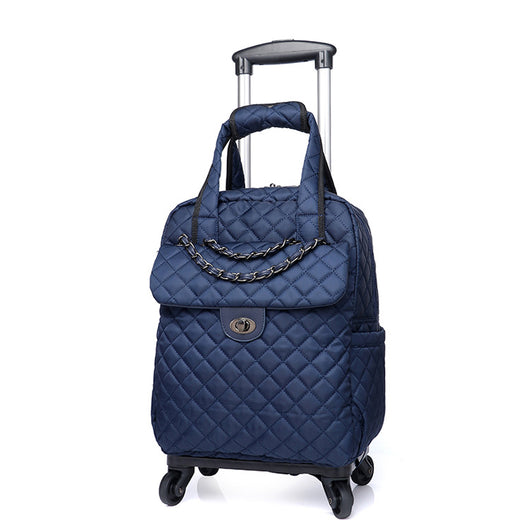 Mochila Trolley Impermeable de Tela Oxford Plegable y Ultraligera - Image 5