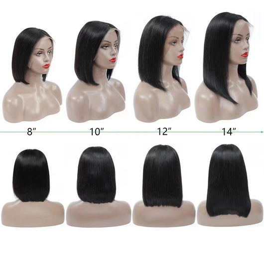 Peluca Bob Bobo con Encaje Frontal 134 - Cabello Natural 100% Humano - Image 11