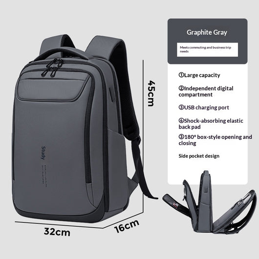 Mochila Casual Minimalista para Hombre - Ideal para Trabajo y Viajes - Image 7