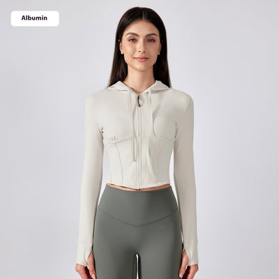 Sudadera Deportiva con Capucha Control de Cintura y Efecto Reductivo - Image 6