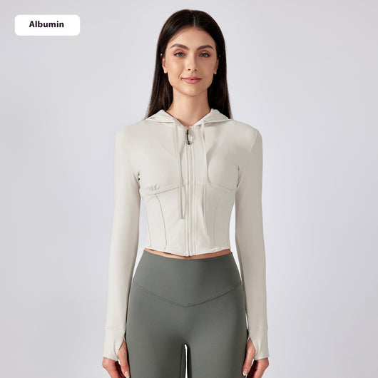Sudadera Deportiva con Capucha Control de Cintura y Efecto Reductivo - Image 6
