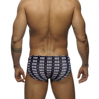 Bóxer de Entrenamiento Estampado Mesh Secado Rápido Cintura Baja - Image 12