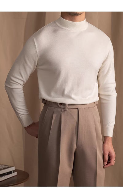 Suéter Cuello Alto Slim Fit Diario - Prenda Base Térmica Versátil - Image 18