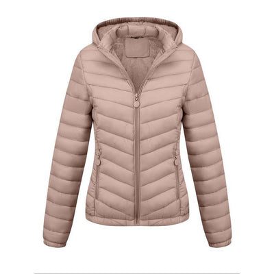 Abrigo de Invierno para Mujer con Capucha y Cierre de Cremallera - Image 7