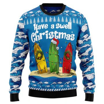 Sudadera Navideña Holgada para Hombre - Cuello Redondo Manga Larga - Image 21