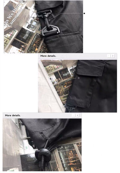 Pantalones Casuales Rectos de Cintura Alta con Cordón en Poliéster para Mujer - Image 17