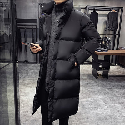 Chaqueta Casual de Algodón para Hombre con Cuello Alto - Image 4
