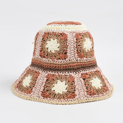 Sombrero Femenino Tejido a Mano en Papiro - Plegable para el Sol - Image 6