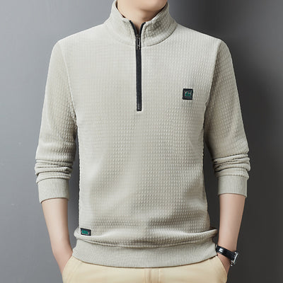 Camiseta Térmica Casual para Hombre con Forro Polar Grueso - Image 4