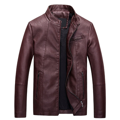 Chaqueta de Cuero Sintético PU para Hombre - Image 6