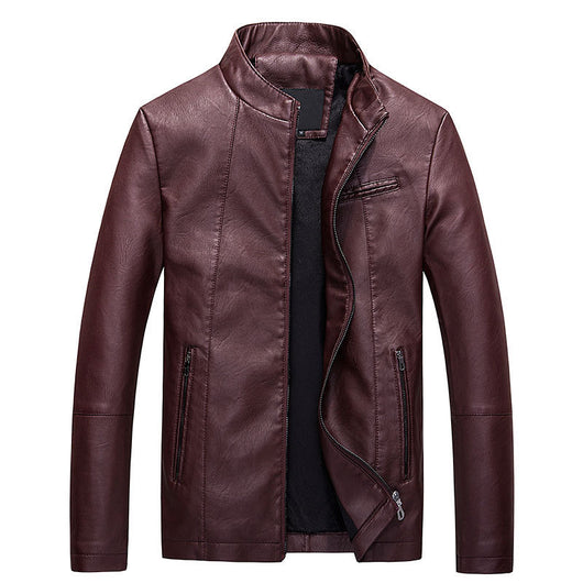 Chaqueta de Cuero Sintético PU para Hombre - Image 6