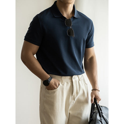 Polo Clásico Americano de Algodón Transpirable - Image 3