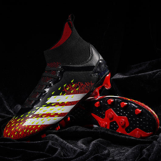 Botines de Fútbol AG para Niños y Niñas - Caña Alta con Tacos de Entrenamiento - Image 17