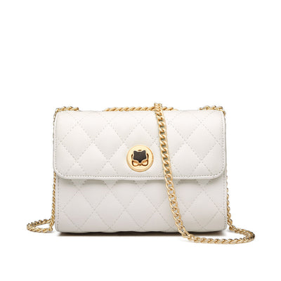 Bolso Bandolera Rombo Cadena Influencer - Diseño Moderno de Hombro Único - Image 2