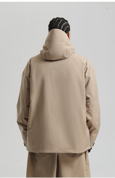 Chaqueta Esquí Hombre Impermeable Transpirable Corte Holgado con Cierre - Image 15