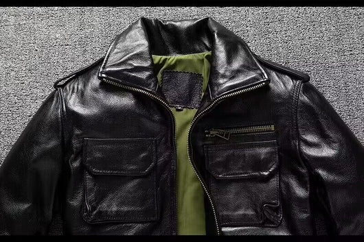 Chaqueta de Cuero Genuino Premium - Piel de Vaca Suave - Image 10