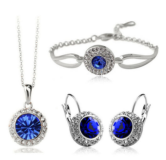 Conjunto de Joyería Fina: Collar y Aretes - Image 15