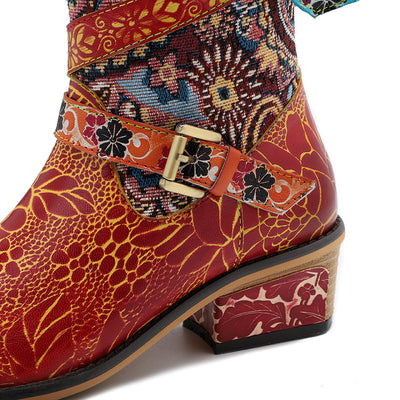 Botas Retro Estilo Industrial Talla Grande para Mujer - Image 9