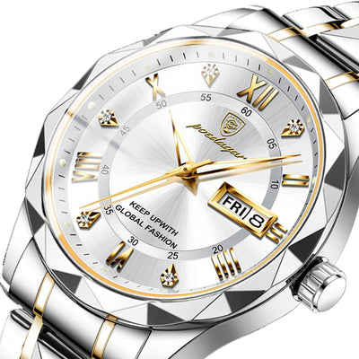 Reloj para Hombre con Correa de Cuero y Movimiento de Cuarzo - Image 5