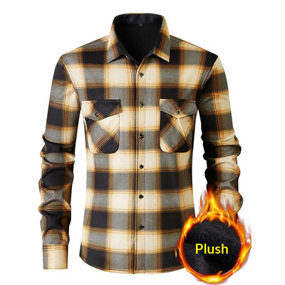 Cardigan Casual de Algodón Acolchado para Hombre - Image 11