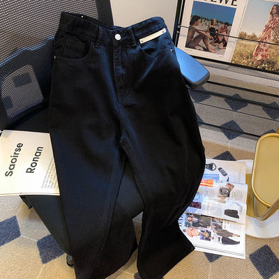 Pantalones Vaqueros Cintura Alta Ancha Rectos Efecto Limpiador - Image 6