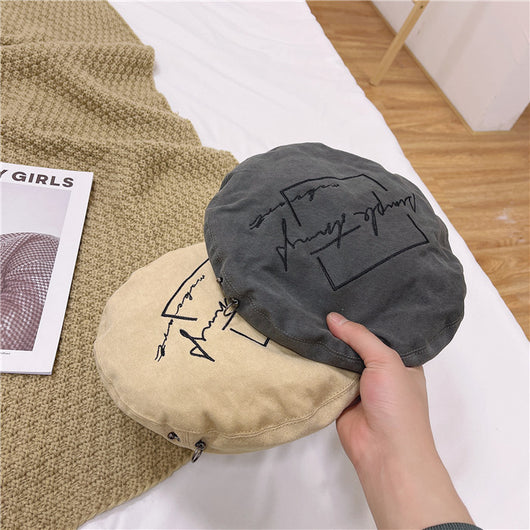 Boina Bordada con Letra Personalizada para Mujer - Image 11